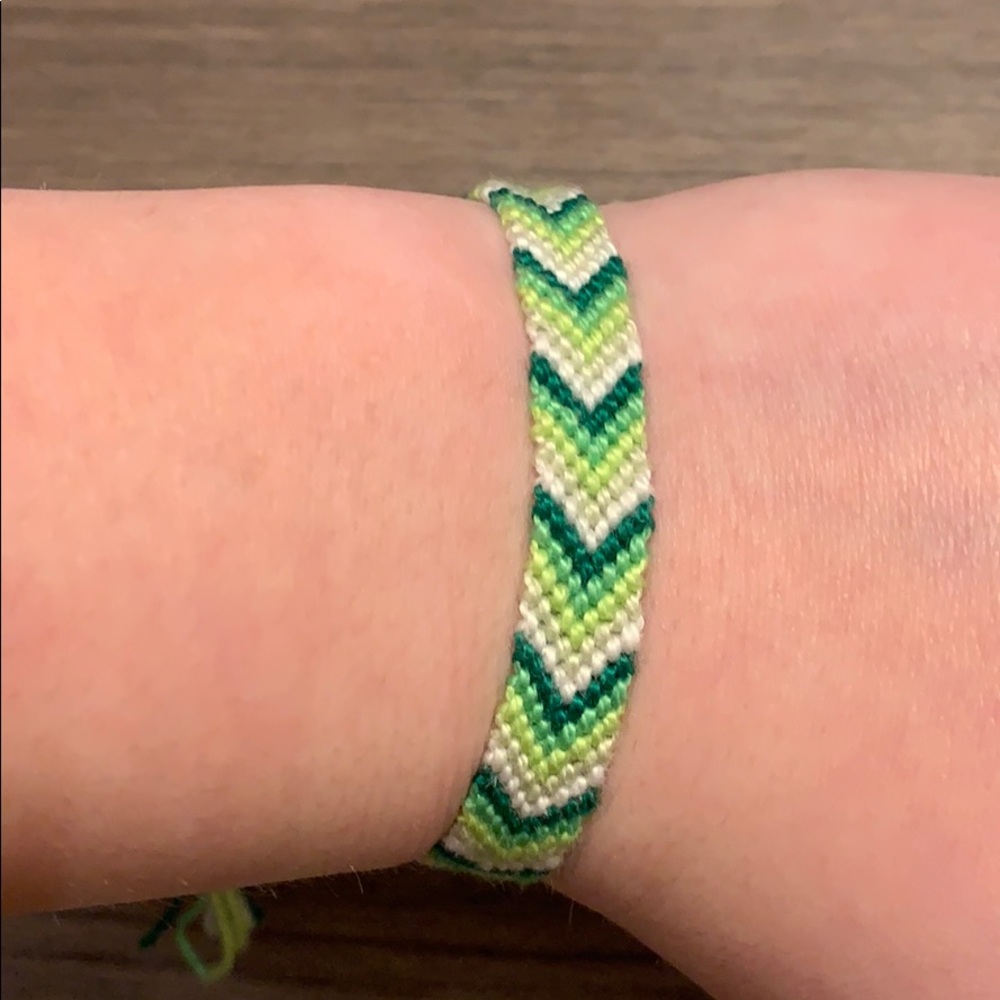 Handmade Chevron Pattern Friendship Bracel… - Picture 2 of 2